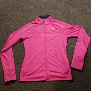 Fitted zip up light sweatshirt